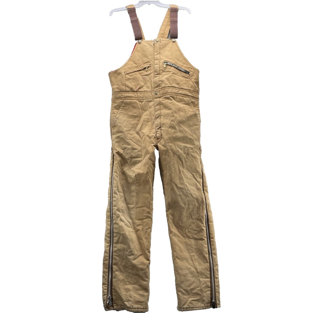 Vintage Key Bib Overalls Men's‎ XL Insulated Workwear Outdoor Gorpcore Winter